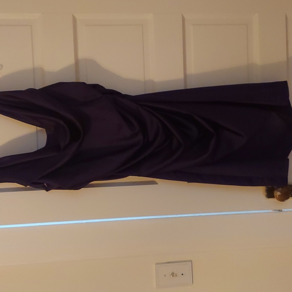 David's Bridal purple 16